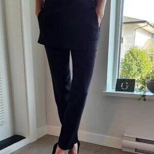 BCBG MAXAZRIA Black pants with cute skirt!